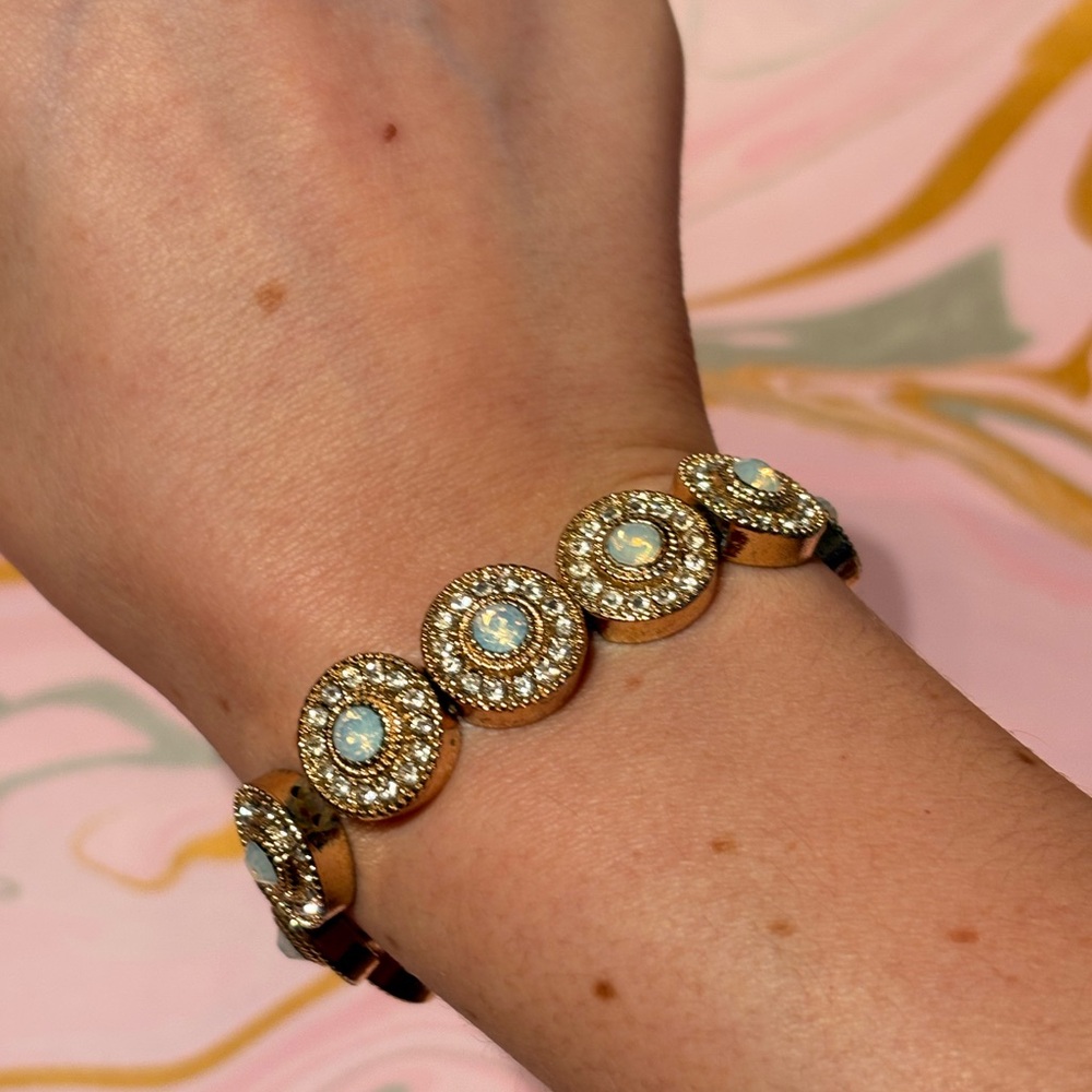 Sparkly holiday bracelet